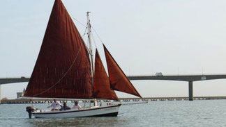 Thalassa, vieux gréement, Bourcefranc-Le Chapus, Pays Marennes-Oléron, Charente-Maritime