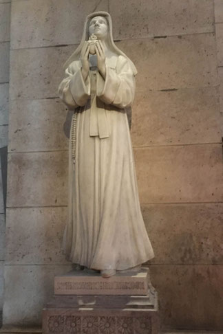 Sainte Marguerite Marie Alacoque à la Basilique du Sacré Cœur à Paris