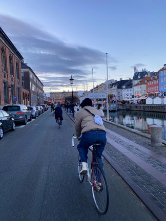 Auf dem Rad durch Kopenhagen. (Foto: privat)