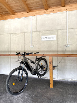 E-Bike Ladestation Videoüberwacht