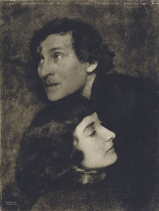 Marc und Bella Chagall 1923 - Fotografie: Hugo Erfurth