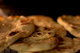 Rezept für Naan-Indisches Fladenbrot