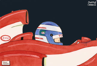 Mika Salo by Muneta & Cerracín
