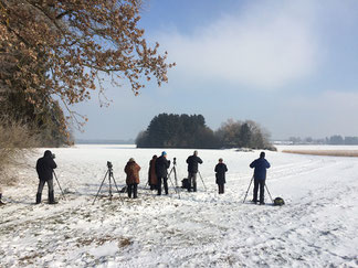 Ornitourismus bei Frohnloh (Foto: Pit Brützel)