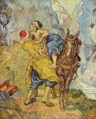 Vincent van Gogh - Il buon samaritano (1890)
