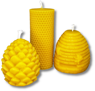 Bienenwachskerzen Für UCO Laternen - 2 Stück Outdoor Camping