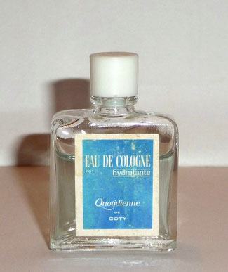 COTY - MINIATURE EAU DE COLOGNE HYDRATANTE  QUOTIDIENNE