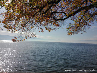 Monatsmotto, Bodensee, Kraftquelle, See als Kraftquelle,