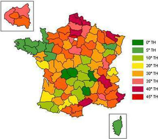 durete de l eau en france