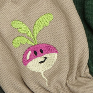 Kinder-Gartenhandschuhe aus Baumwolle von www.the-golden-Rabbit.de