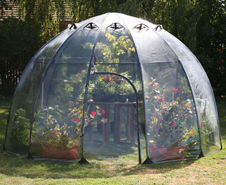 Sunbubble - das mobile Gewächshaus für kleine Gärten www.the-golden-rabbit.de