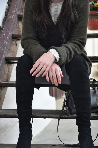 Oversizepulli kombinieren Frühling Entscheidungen Modebloggerin Deutschland Nähen Nähblog Deutschland