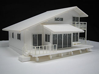 建築住宅模型 模型 1/100