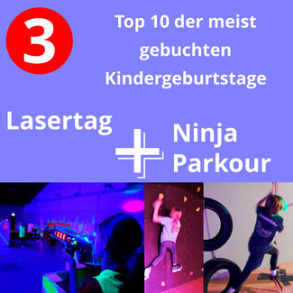 kindergeburtstag-lasertag-ninja-kletterhalle-parcours