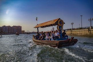 Dubai, VAE, UAE, Vereinigte Arabischen Emirate, Die Traumreiser, Dubai Creek, Abra, Wassertaxi