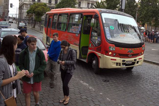 Bus, Valparaiso, Südamerika, Chile, Die Traumreiser
