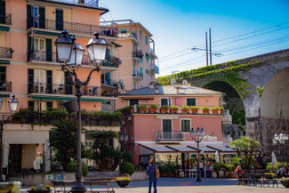 Italien, Italienische Riviera, Zoagli, Marktplatz, Die Traumreiser