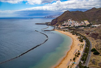 Teneriffa, Kanarische Inseln, Die Traumreiser, Strand Las Teresitas