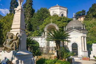 Italien, Italienische Riviera, Zoagli, Friedhof, Die Traumreiser