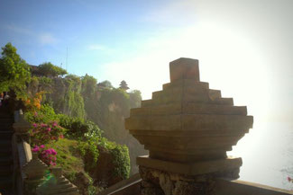 Spektakuläre Aussicht am Pura Luhur Tempel