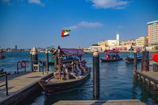 Dubai, VAE, UAE, Vereinigte Arabischen Emirate, Die Traumreiser, Dubai Creek, Abra, Wassertaxi