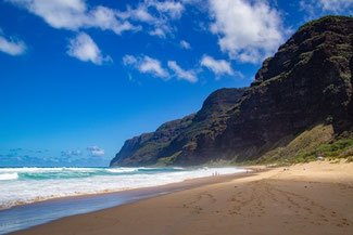 Polihale State Park, Beach, Strand, Kauai, Hawaii, USA, Die Traumreiser