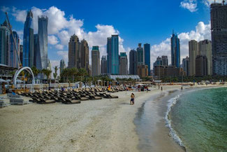 Dubai, VAE, UAE, Vereinigte Arabischen Emirate, Die Traumreiser, Strand Dubai, JBR Beach