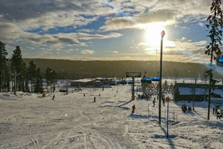 Lappland, Finnland, Finnisch Lappland, Die Traumreiser, Levi, Skifahren, Skigebiet