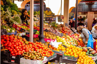 Teneriffa, Kanarische Inseln, Die Traumreiser, Santa Cruz, Markt, Mercado de Nuestra Senora de Africa