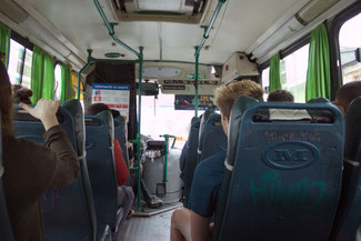 Bus, Busfahrt, Valparaiso, Südamerika, Chile, Die Traumreiser