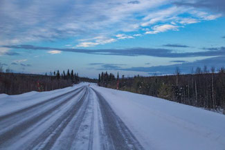 Lappland, Finnland, Finnisch Lappland, Die Traumreiser, Straßen