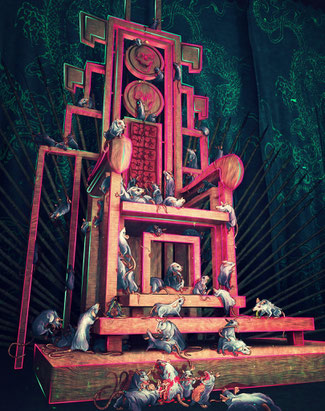 Schattengewächse No.5 - Book Cover Illustration, 2014