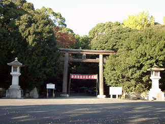 静岡縣護國神社 鳥居