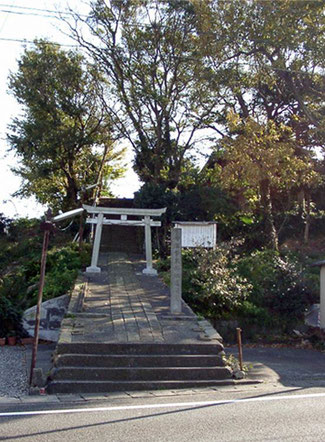 駒越神社 鳥居