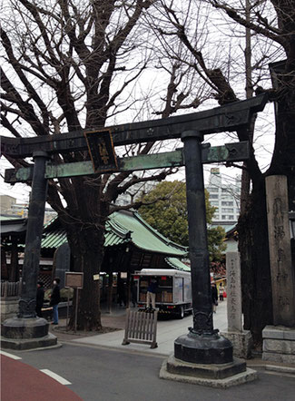 湯島天神（湯島天満宮） 鳥居