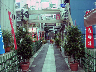 烏森神社 参道