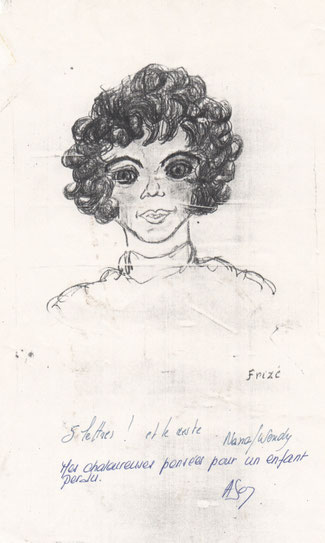 Cadeau sympathique de la comédienne Anne-Sophie Collard