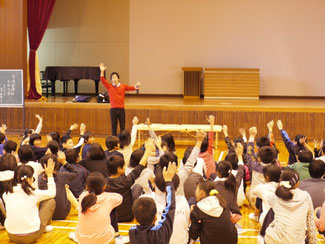 大栄小学校の講演実習会