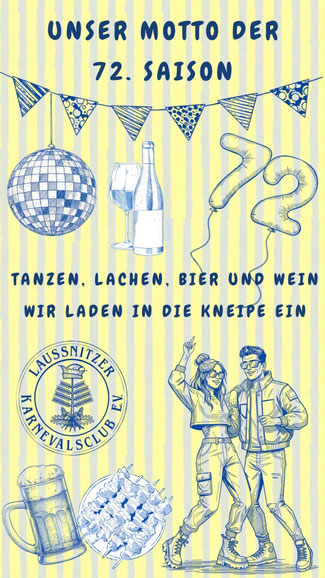 Motto der 72. Saison