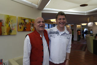 Robert und Madan, Salzburg März 2014