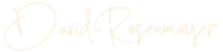 Grafische Unterschrift von David Rosenmayer