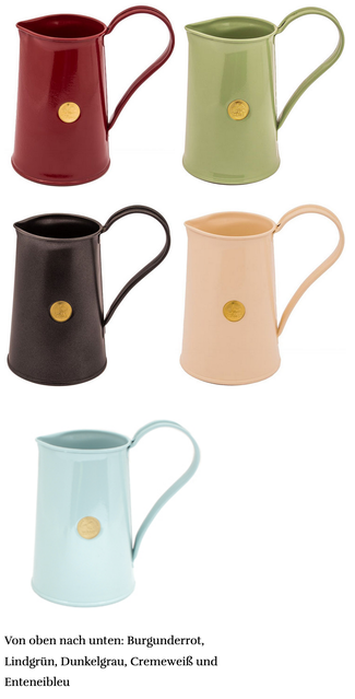 Wunderschöne Wasserkrüge von der britischen Manufaktur HAWS bei www.the-golden-rabbit.de