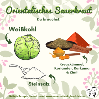 Leckeres Sauerkraut aus dem Orient - Rezept für Zuhause