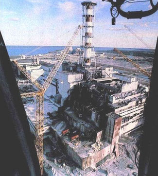 Den ødelagte atomreaktor Tjernobyl