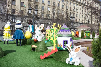 Décoration de rue, Moscou