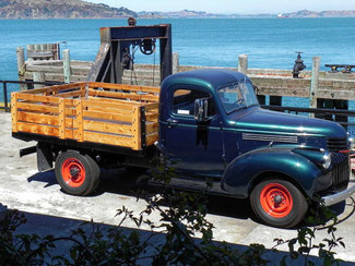 Alter Chevy auf Alcatraz