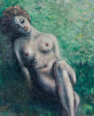 Female reclining nude por Anthony Robert Klitz (Tony pa' los cuates)