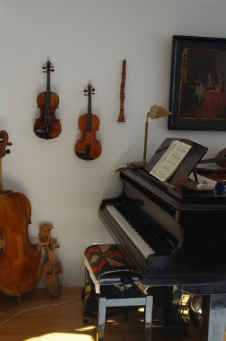Geigenlehrer in München-Obergiesing, Unterrichtsraum unserer Musikschule