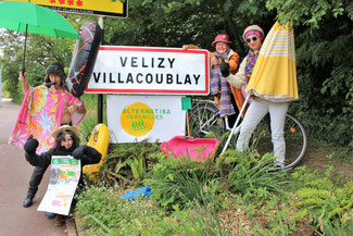 Vélizy, ville étape du pré-tour Alternatiba.
