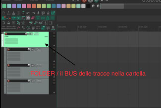 Folder tracks open close